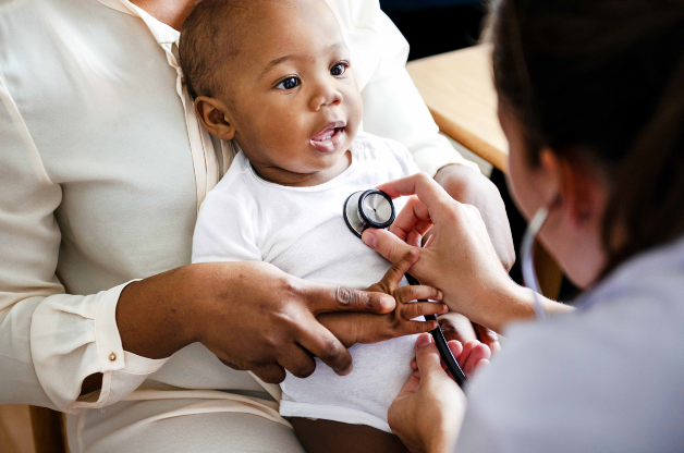 Děťátko u doktora